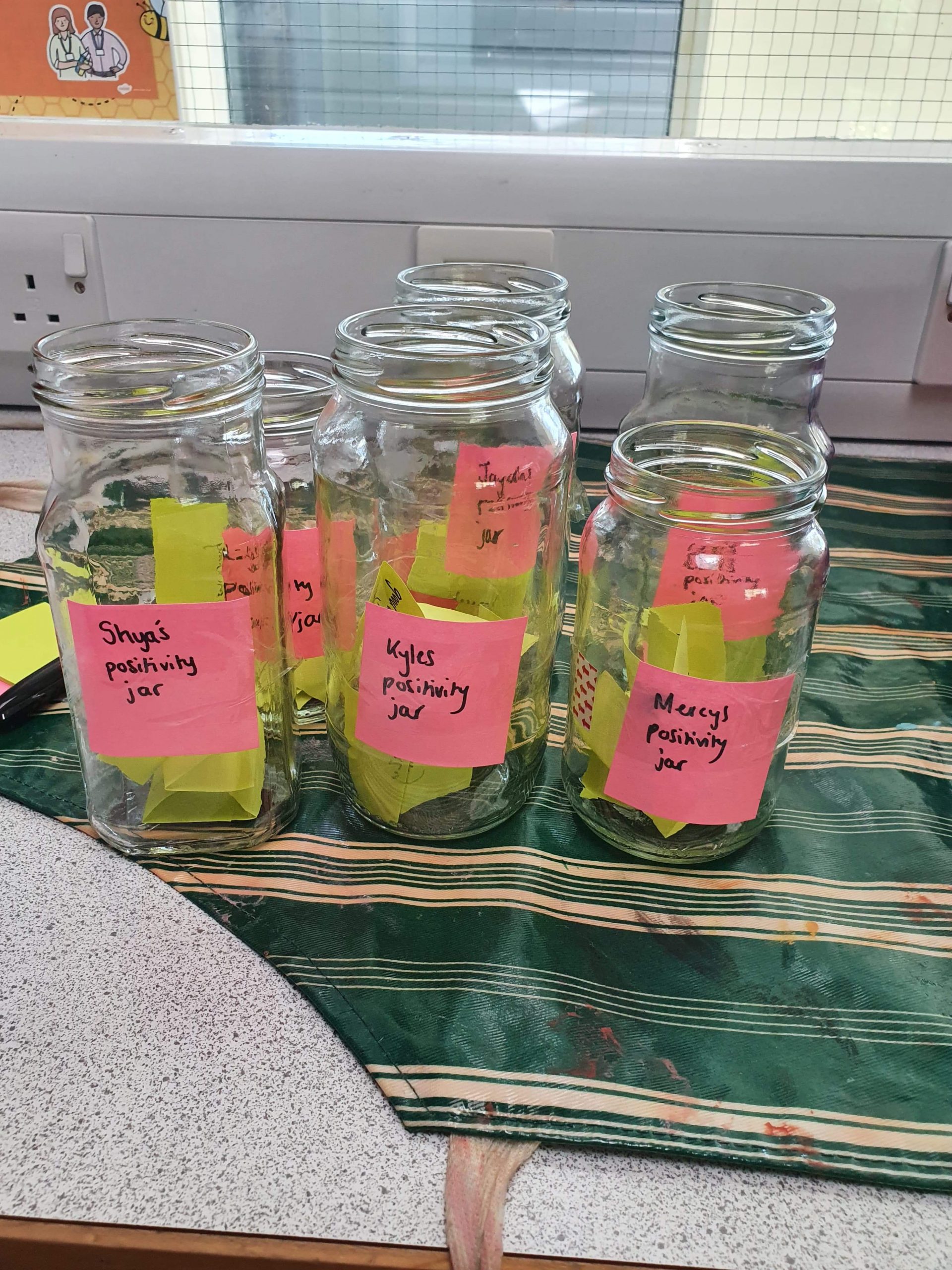 Positivity jars