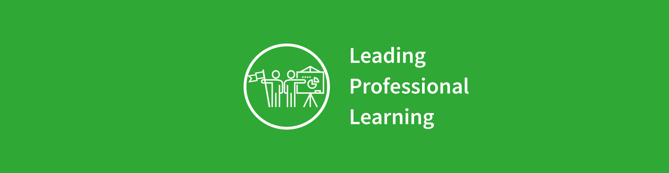 Leading Professional Learning Header