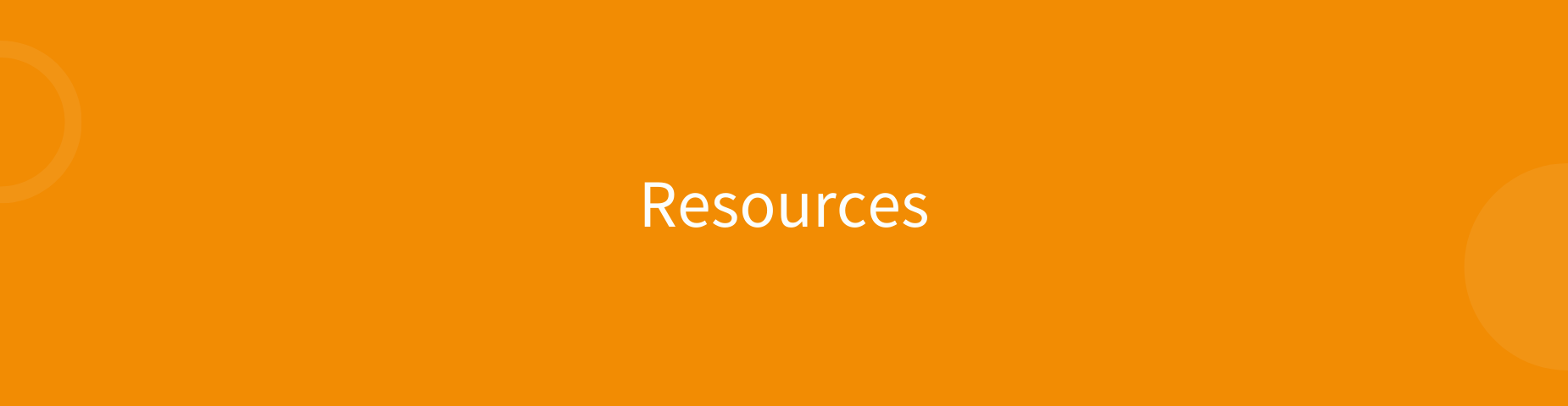 Resources Header English