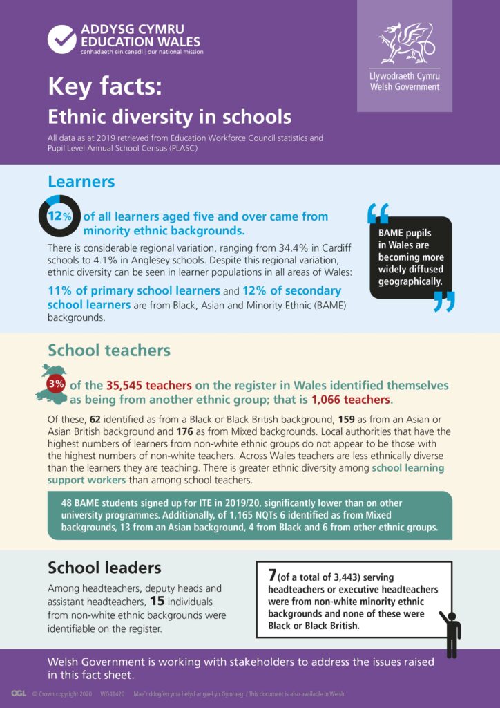 Ethnic diversity in schools
